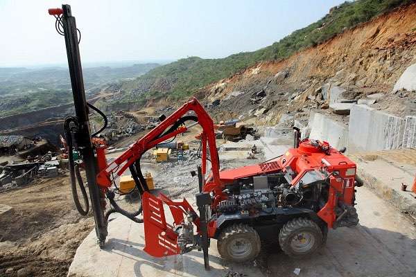 stone drill rig,integral drill rods