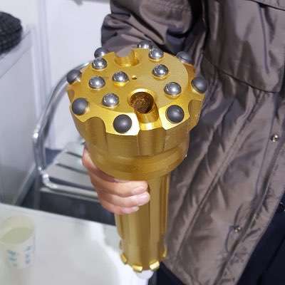 DTH Drill Bit with PDC inserts