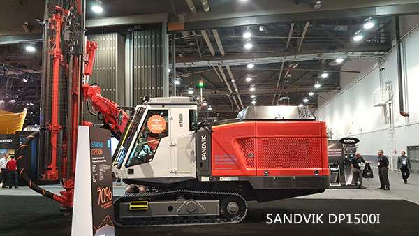 Sandvik DP1500i bench drilling