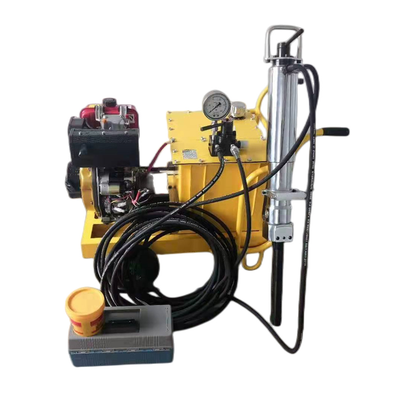 Hydraulic Rock Splitter With Wind-Cold Diesel Motor