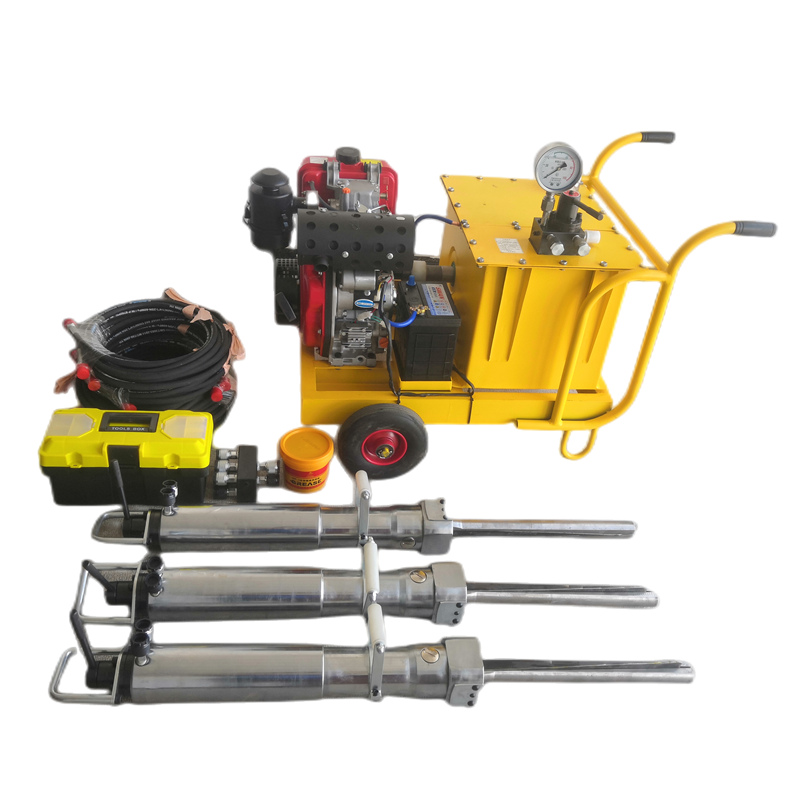 PD-450 Diesel Motor Hydraulic Rock Splitter