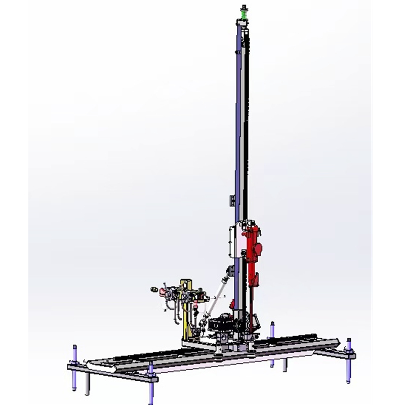 YT29A-1H Mobile Rock Drill with 1 hammer