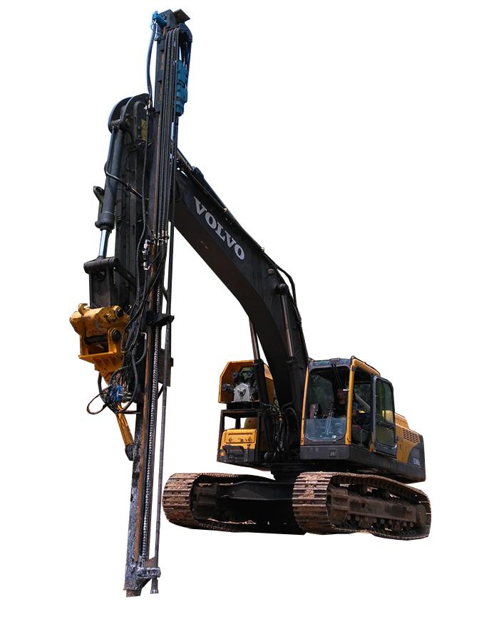 PD-90B EXCAVATOR MOUNTED DRILLING ATTACHMENT-ProDrill