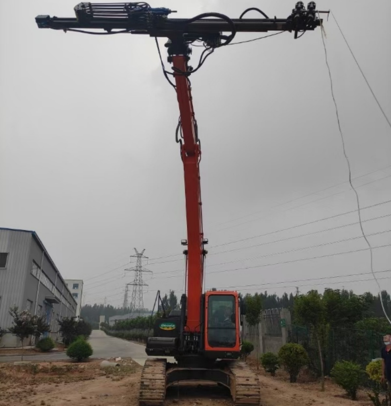 PD-M802 Excavator Mounted Anchor Drilling Rig