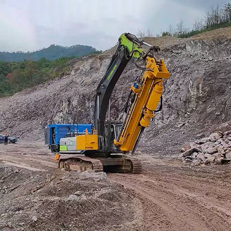 PD-130 DTH Integral Drilling and Splitting Machine
