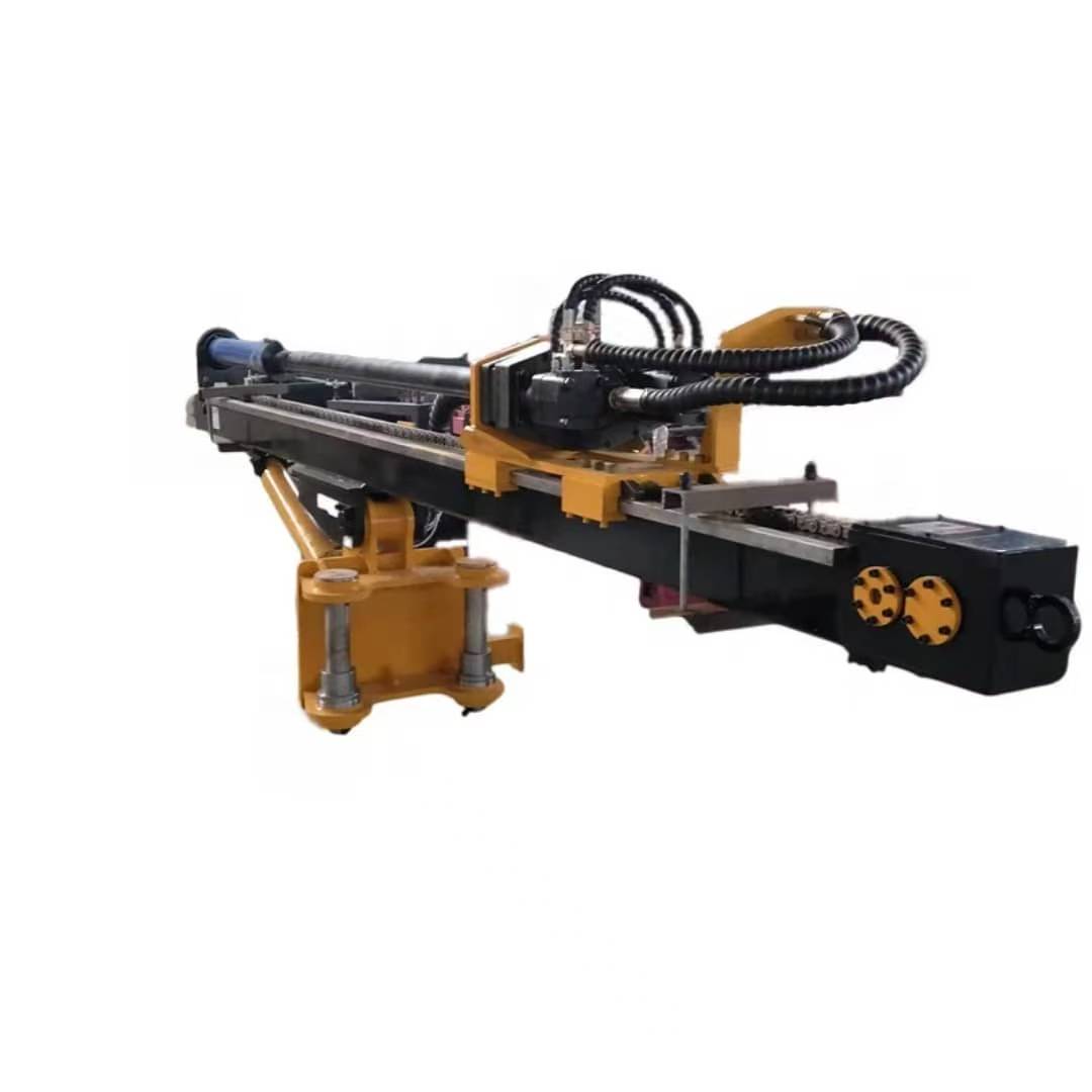  PD300 Excavator Mounted DTH Drill Attachment for Solar Photovoltaic Hole Drilling
