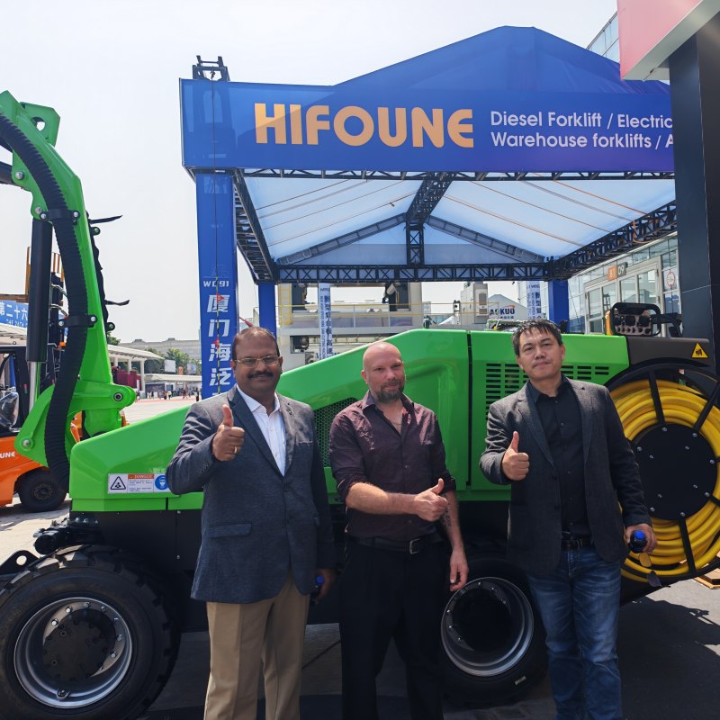 He comes from Norway, amazing Norseman ,but built the first fully electric drill rig in China