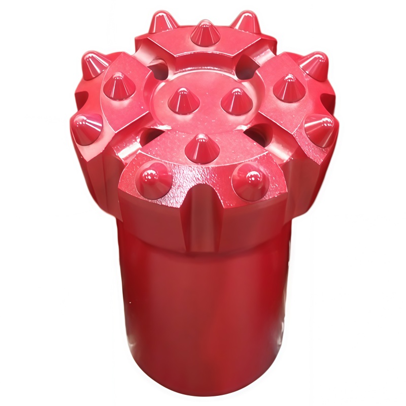 Q14-102-T45 Drop Center Threaded Button Bit