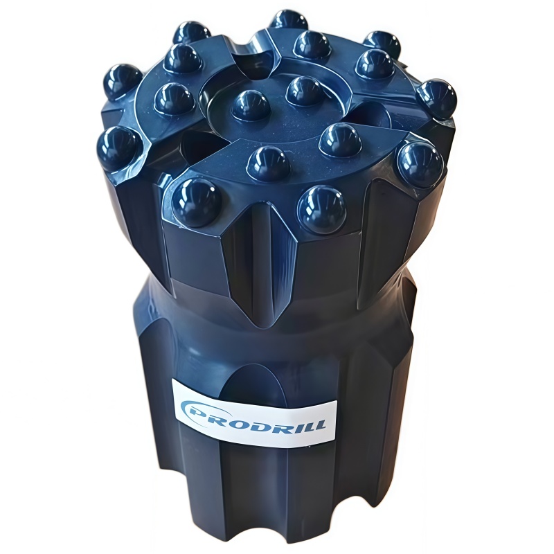 Q17-115-T51-RC Threaded Button Bit