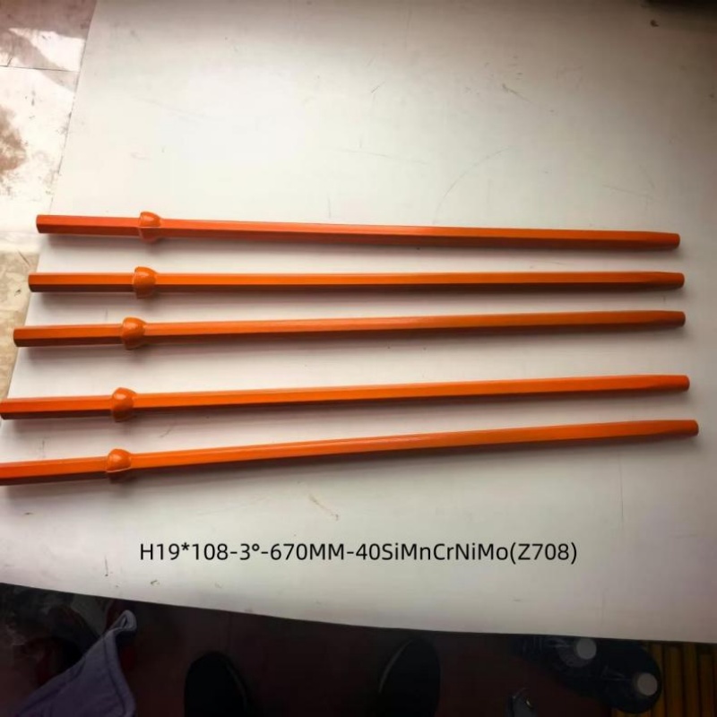 Selection Guide for H19 *108 Tapered Drill Rods in Highly Abrasive Rock Formations of the Andes