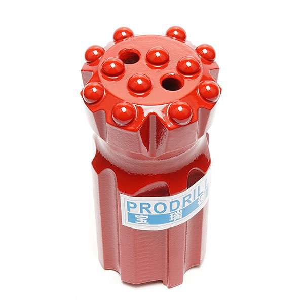 Q12-76-T38-RC Threaded Button Bit